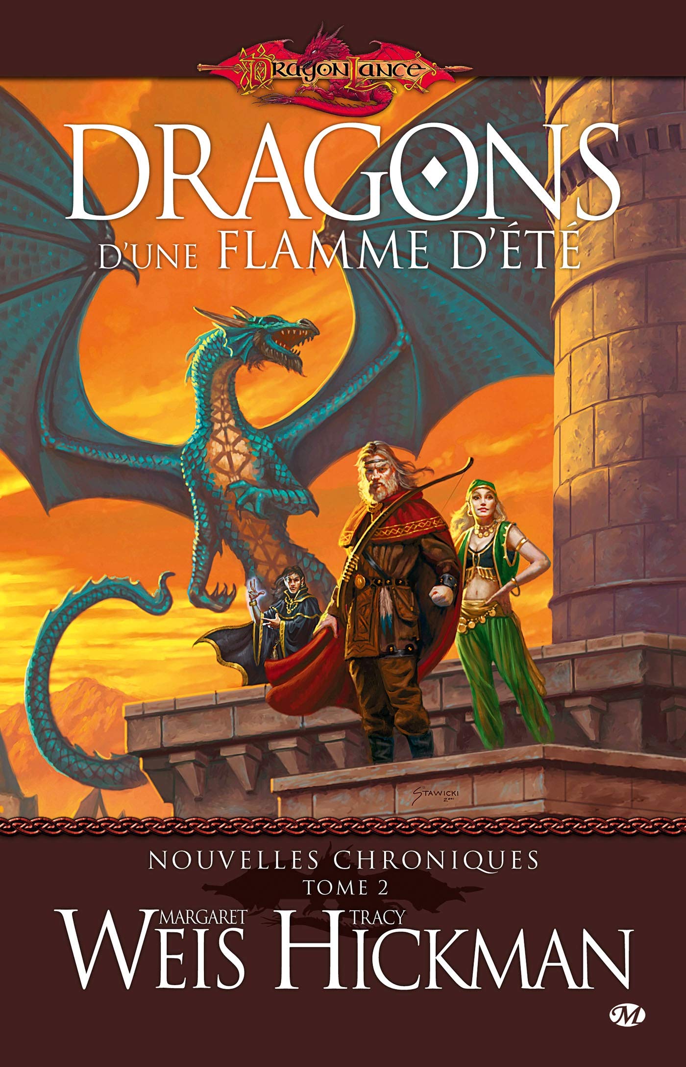 Lancedragon - Nouvelles chroniques - Dragons d’une flamme d’été