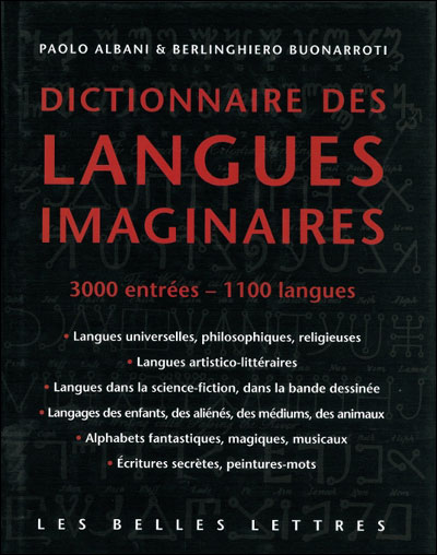 Le Dictionnaire des langues imaginaires